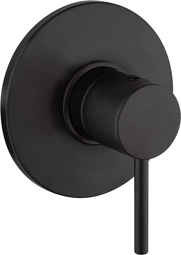 MISCELATORE INCASSO DOCCIA COX NERO OPACO 