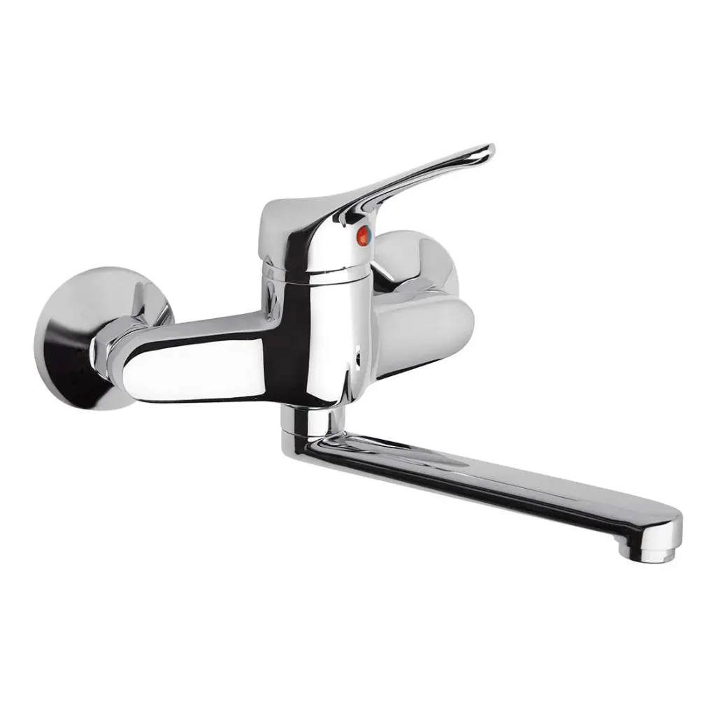 MISCELATORE LAVELLO  PILOT MURO  CROMO   