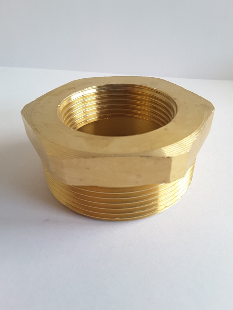 RIDUZIONE 2" X 1"1/4 OTTONE